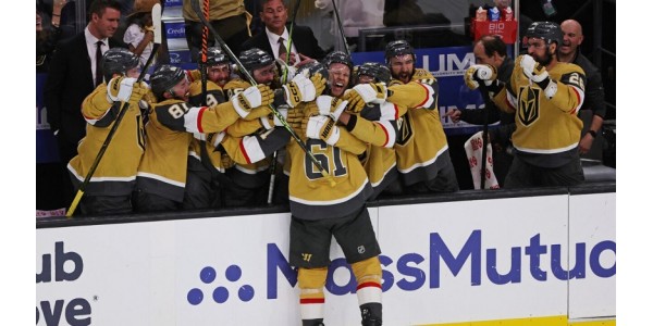 Die Vegas Golden Knights gewinnen mit neun Toren den ersten Stanley Cup in der Franchise-Geschichte